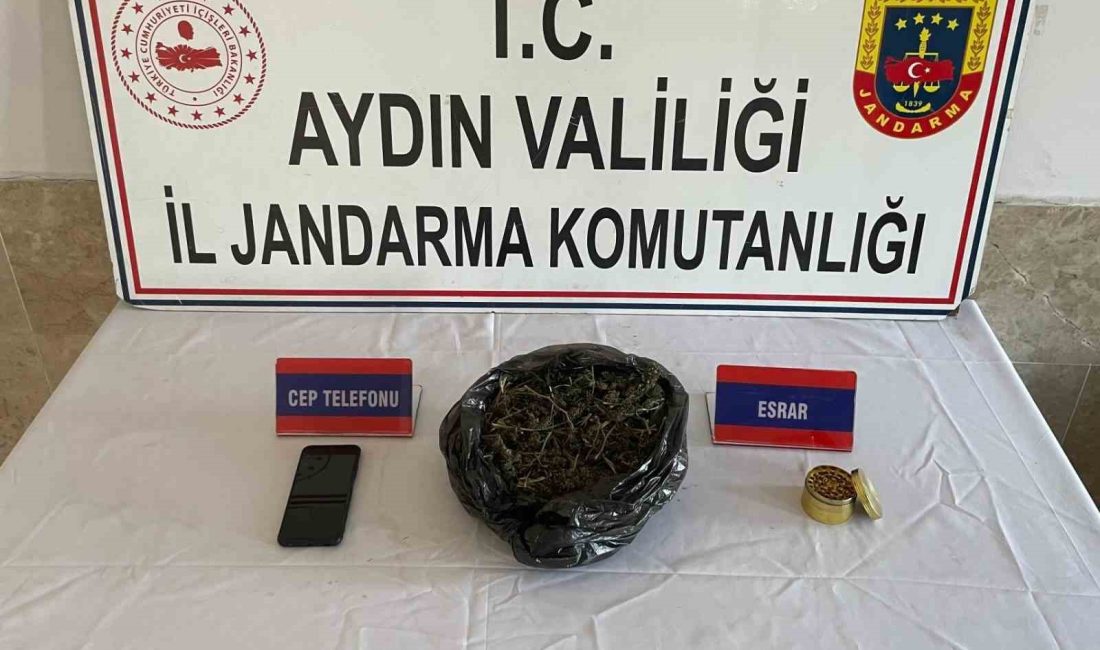 AYDIN'IN NAZİLLİ İLÇESİNDE JANDARMA EKİPLERİ TARAFINDAN GERÇEKLEŞTİRİLEN OPERASYON KAPSAMINDA 1