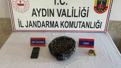 AYDIN'IN NAZİLLİ İLÇESİNDE JANDARMA EKİPLERİ TARAFINDAN GERÇEKLEŞTİRİLEN OPERASYON KAPSAMINDA 1