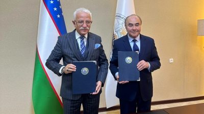 NECMETTİN ERBAKAN ÜNİVERSİTESİ (NEÜ) REKTÖRÜ PROF. DR. CEM ZORLU, BERABERİNDEKİ