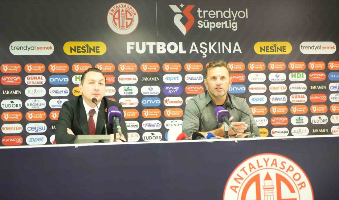 GALATASARAY TEKNİK DİREKTÖRÜ OKAN BURUK, 3-0 YENDİKLERİ ANTALYASPOR MAÇIN ARDINDAN