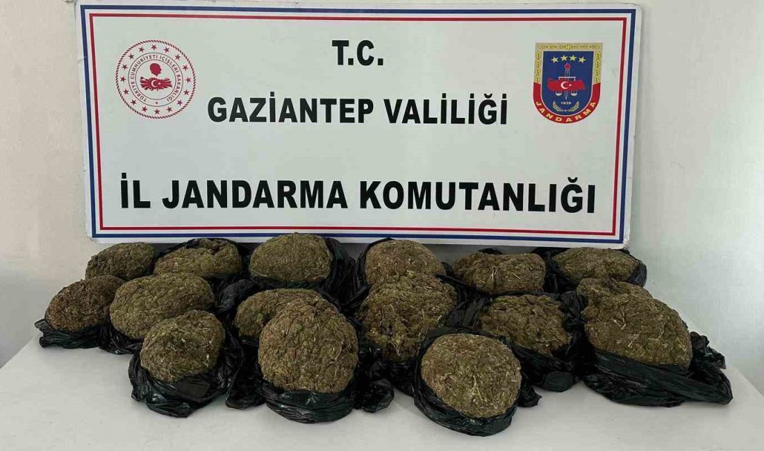 OTOBÜSÜN BAĞAJINDAN 18.5 KİLO SKUNK ELE GEÇİRİLDİ
