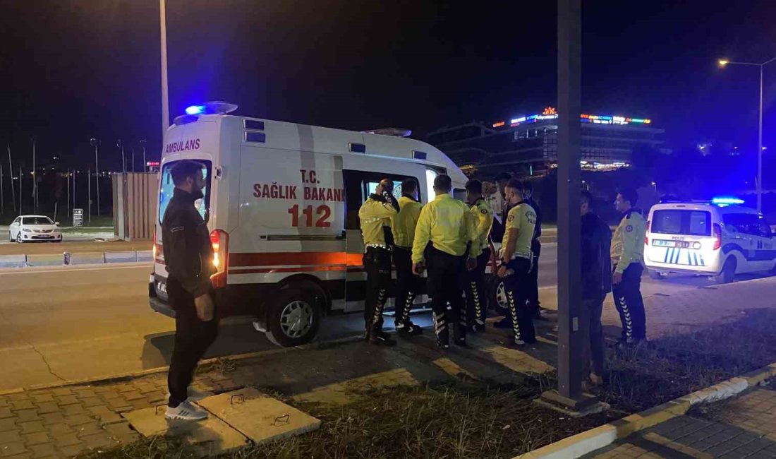 ADIYAMAN’DA, SEYİR HALİNDE OLDUĞU ESNADA BİR ANLIK DALGINLIK YAŞAYAN SÜRÜCÜ,