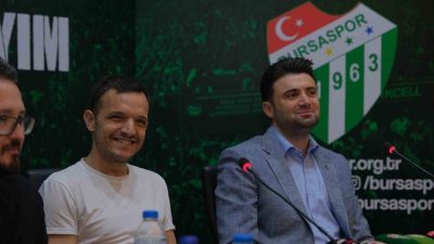 Bursaspor Kulübü Başkanı Enes Çelik, Teknik Direktör Pablo Martin Batalla’nın