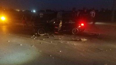 ANTALYA’NIN SERİK İLÇESİNDE PAMUK YÜKLÜ VAGONLU TRAKTÖR İLE OTOMOBİLİN KARIŞTIĞI