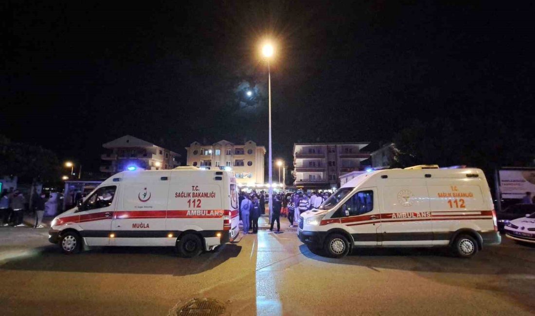 MUĞLA MERKEZ KÖTEKLİ MAHALLESİ’NDE 2 GRUP ARASINDA MEYDANA GELEN KAVGADA