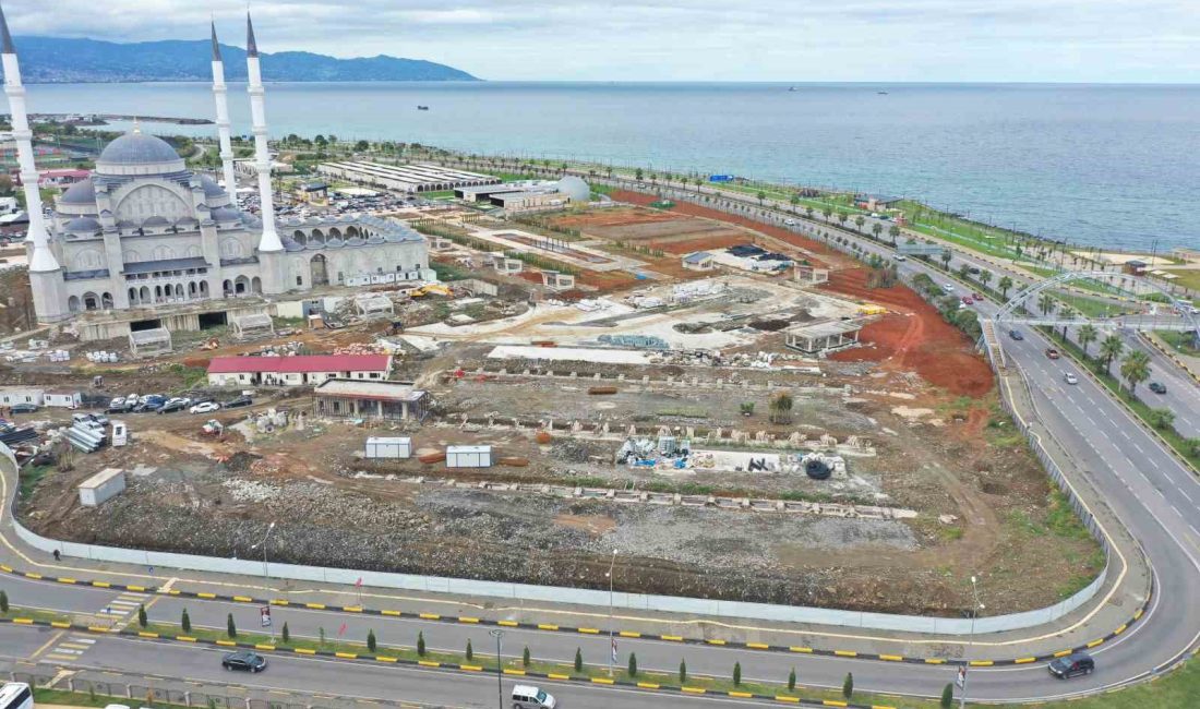 TRABZON BÜYÜKŞEHİR BELEDİYE BAŞKANI AHMET METİN GENÇ, PAZARKAPI KENTSEL TASARIM