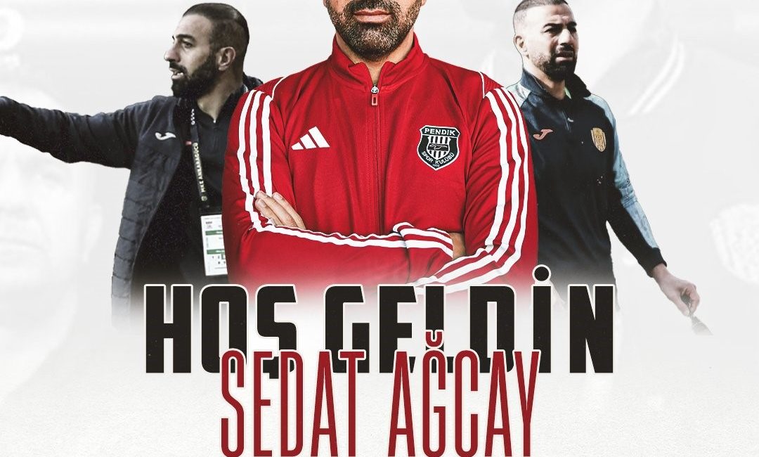 PENDİKSPOR, TEKNİK DİREKTÖRLÜK GÖREVİNE SEDAT AĞÇAY'IN GETİRİLDİĞİNİ AÇIKLADI.