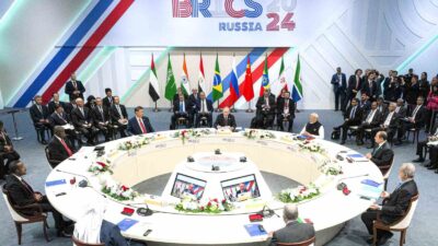 RUSYA DEVLET BAŞKANI VLADİMİR PUTİN, BRICS ZİRVESİ'NİN DAR KAPSAMLI TOPLANTISINDA