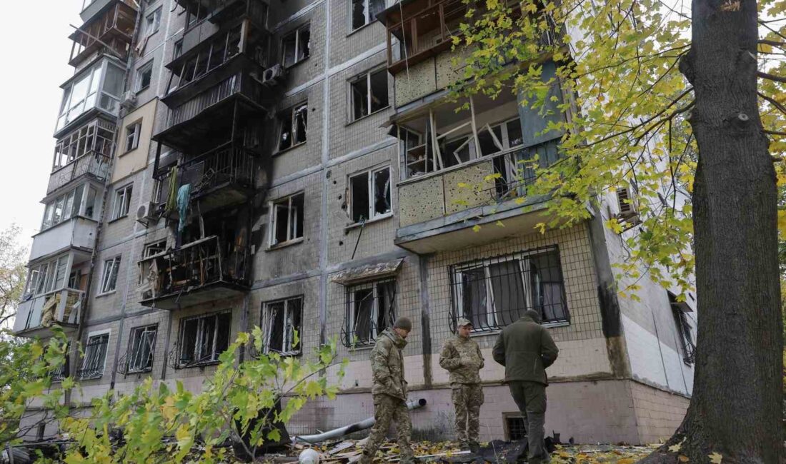RUS ORDUSUNUN UKRAYNA'NIN BAŞKENTİ KİEV'E GERÇEKLEŞTİRDİĞİ DRON SALDIRISINDA 1'İ ÇOCUK