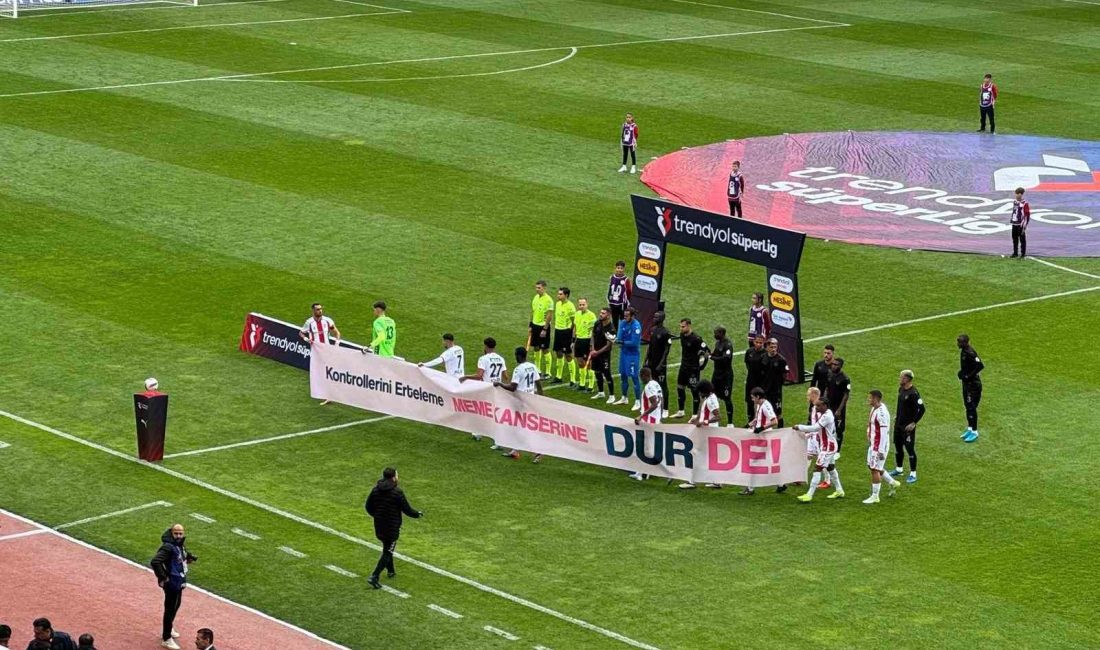 1-31 EKİM MEME KANSERİ FARKINDALIK AYI KAPSAMINDA SİVASSPORLU FUTBOLCULAR, HATAYSPOR