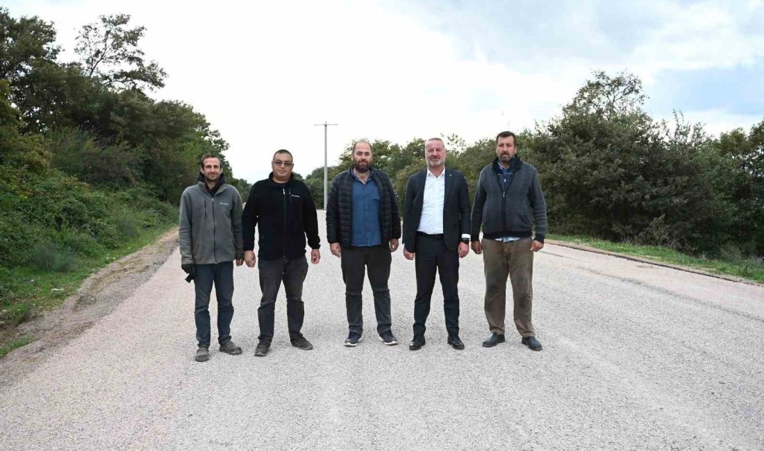 BURSA'NIN KARACABEY İLÇESİNE BAĞLI ŞAHMELEK VE DOĞLA MAHALLELERİNDE GERÇEKLEŞEN YOL