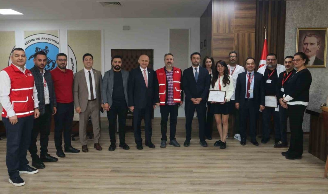 SAMSUN EĞİTİM VE ARAŞTIRMA HASTANESİ TARAFINDAN 2023 YILINDA KIZILAY'A BİN