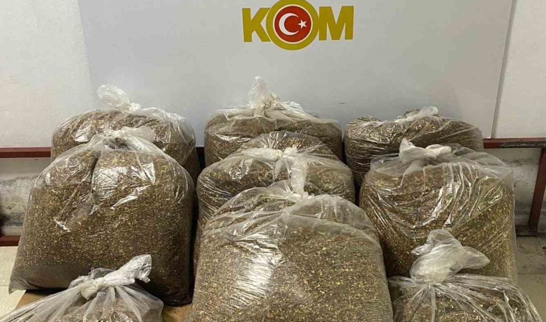SAMSUN’DA 150 KİLOGRAM KAÇAK TÜTÜN ELE GEÇİRİLİRKEN, OLAYLA İLGİLİ 2