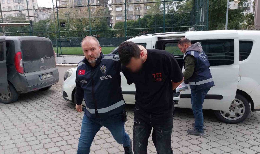 Y.M.(29)  POLİS TARAFINDAN KAÇARKEN YAKALANDI.
