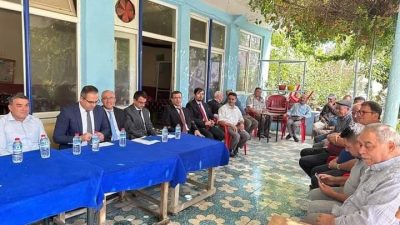 MANİSA'NIN SARIGÖL İLÇESİNE ATANMASINDAN BU YANA MAHALLE ZİYARETLERİNİ SÜRDÜREN KAYMAKAM