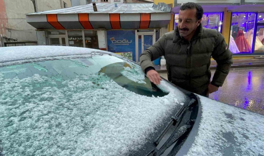 KARS'IN SARIKAMIŞ İLÇESİNE MEVSİMİN İLK KARI YAĞDI, SARIKAMIŞ KAYAK MERKEZİ