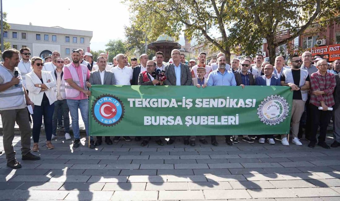 İSTANBUL ÇATALCA'DA BULUNAN POLONEZ FABRİKASI, TEKGIDA-İŞ SENDİKASI’NA ÜYE OLMALARI SEBEBİYLE