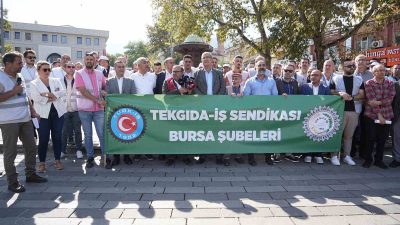 İSTANBUL ÇATALCA'DA BULUNAN POLONEZ FABRİKASI, TEKGIDA-İŞ SENDİKASI’NA ÜYE OLMALARI SEBEBİYLE