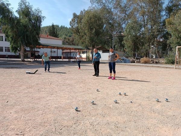 SEYDİKEMER’DE BOCCE TURNUVASI HEYECANI BAŞLADI