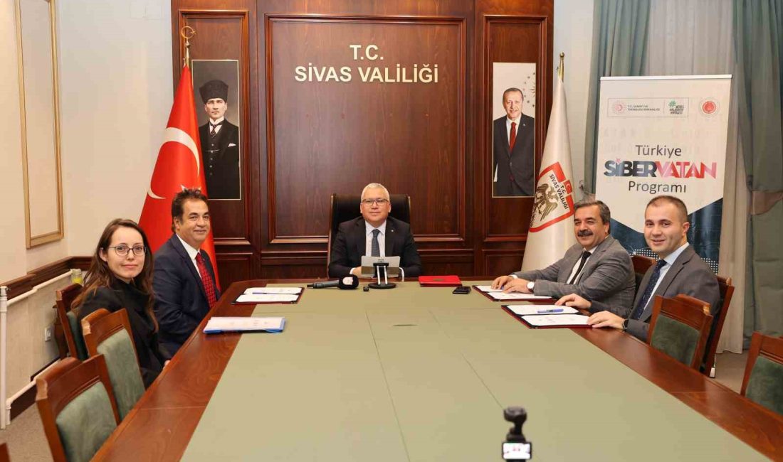 SİVAS’TA, ÜLKE GELECEĞİ İÇİN BÜYÜK ÖNEM TAŞIYAN ‘SİBER VATAN TÜRKİYE
