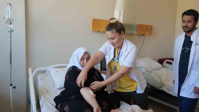 GÖĞSÜNDEKİ ŞİDDETLİ AĞRI NEDENİYLE ŞIRNAK DEVLET HASTANESİ’NE BAŞVURAN 75 YAŞINDAKİ