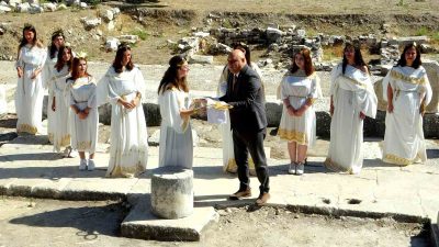 MUĞLA'DA ANTİK GEÇMİŞLE BULUŞMA STRATONİKEİA'DA 3 BİN 500 YILLIK ANAHTAR