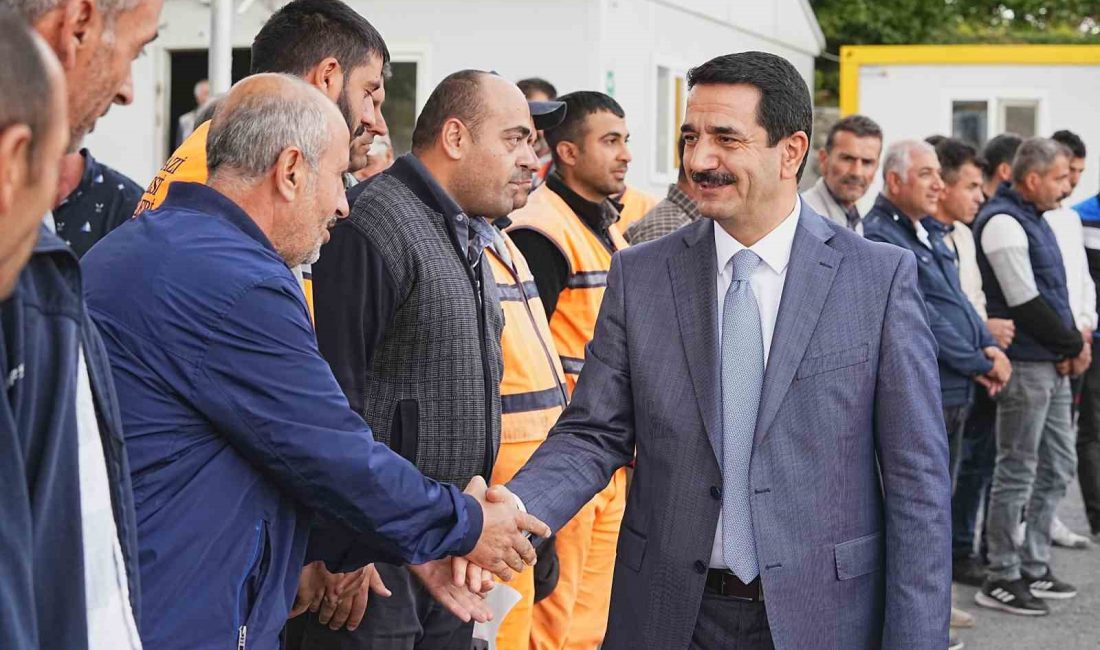 TAŞKIN: “TEMİZLİK PERSONELİMİZ AYNI ZAMANDA SOKAĞIN EMİNİ”