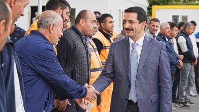 TAŞKIN: “TEMİZLİK PERSONELİMİZ AYNI ZAMANDA SOKAĞIN EMİNİ”