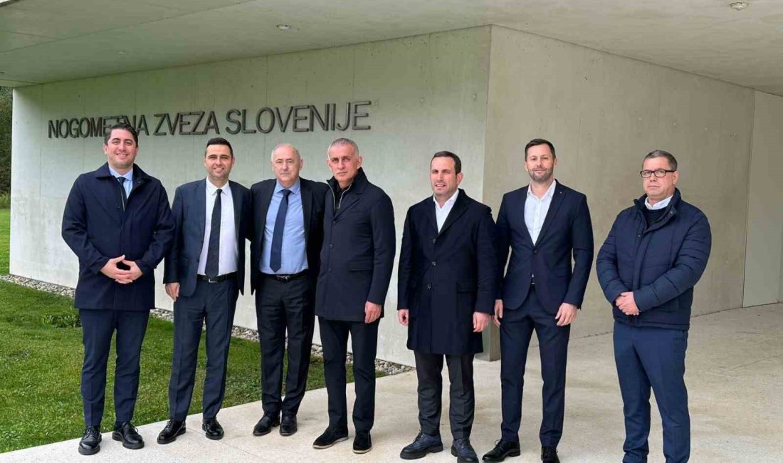 TÜRKİYE FUTBOL FEDERASYONU BAŞKANI İBRAHİM HACIOSMANOĞLU, SLOVENYA FUTBOL FEDERASYONU BAŞKANI