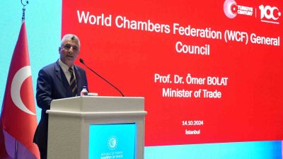 TİCARET BAKANI ÖMER BOLAT, "AB'NİN TÜRKİYE'NİN İHRACATINDA YÜZDE 41'LİK BİR