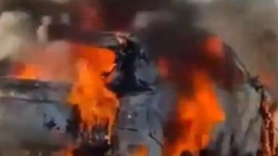 ÇİFTEKUYU KIRSAL MAHALLESİ'NDE BİR TOGG, ŞARJ EDİLİRKEN YANMAYA BAŞLAMIŞTI