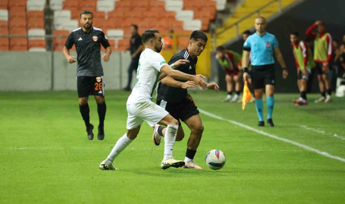 TRENDYOL 1.LİG’İN 9.HAFTASINDA EVİNDE ŞANLIURFASPOR’U KONUK EDEN ADANASPOR, MÜSABAKADAN 4-1