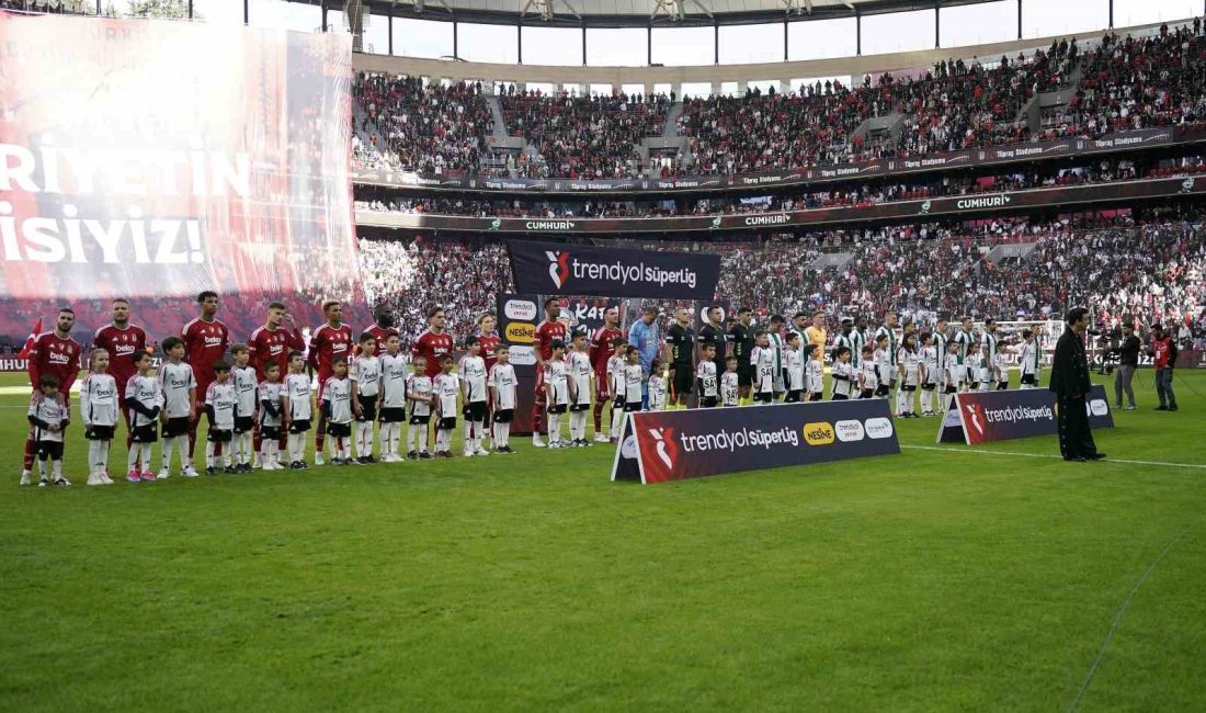 Trendyol Süper Li̇g: Beşi̇ktaş: 0 – Konyaspor: 0 (Maç Devam Edi̇yor) TRENDYOL SÜPER LİG'İN 9. HAFTASINDA BEŞİKTAŞ EVİNDE KONYASPOR İLE KARŞILAŞIYOR.