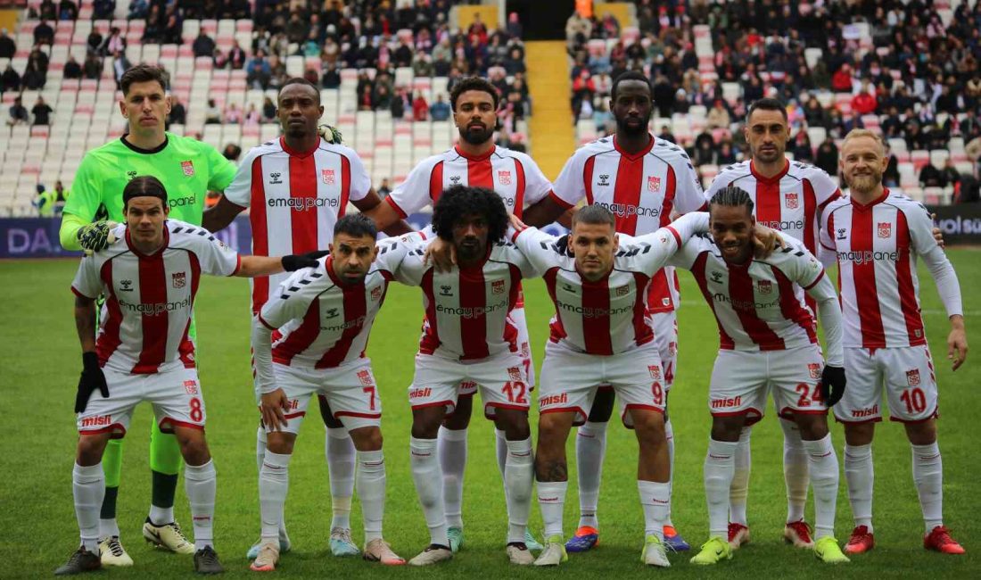 TRENDYOL SÜPER LİG'İN 9. HAFTASINDA SİVASSPOR EVİNDE HATAYSPOR İLE KARŞILAŞIYOR.