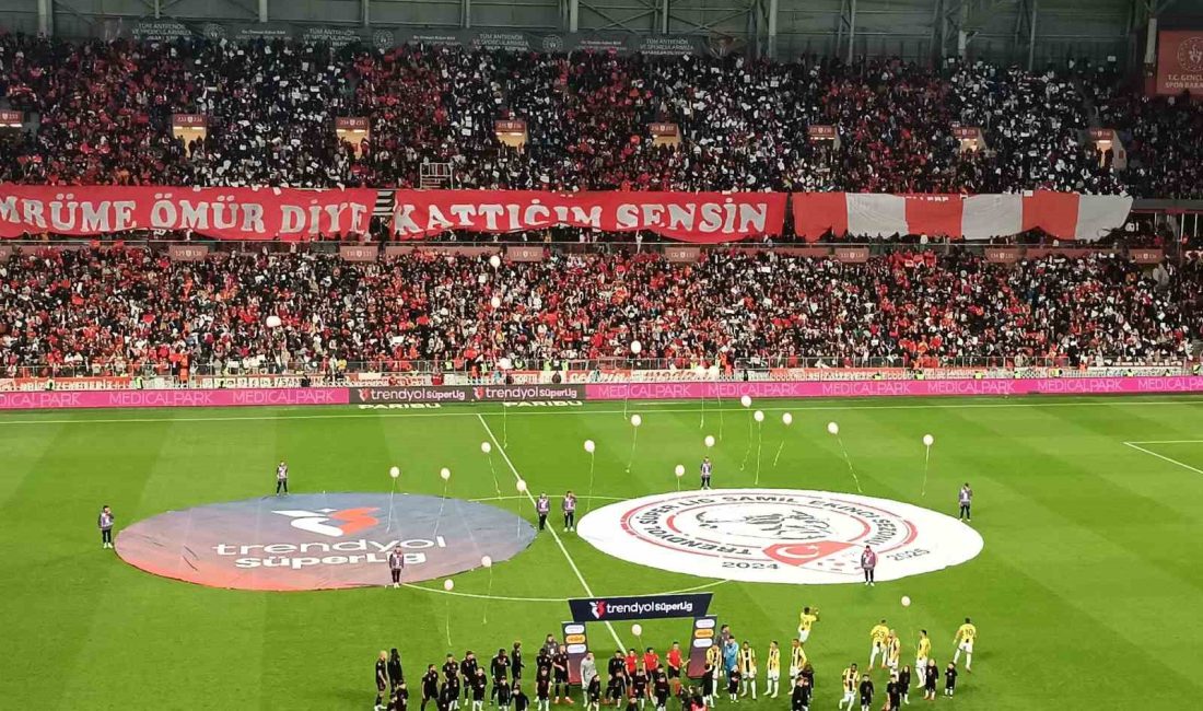 TRENDYOL SÜPER LİG'İN 9. HAFTA MAÇINDA FENERBAHÇE, DEPLASMANDA SAMSUNSPOR İLE