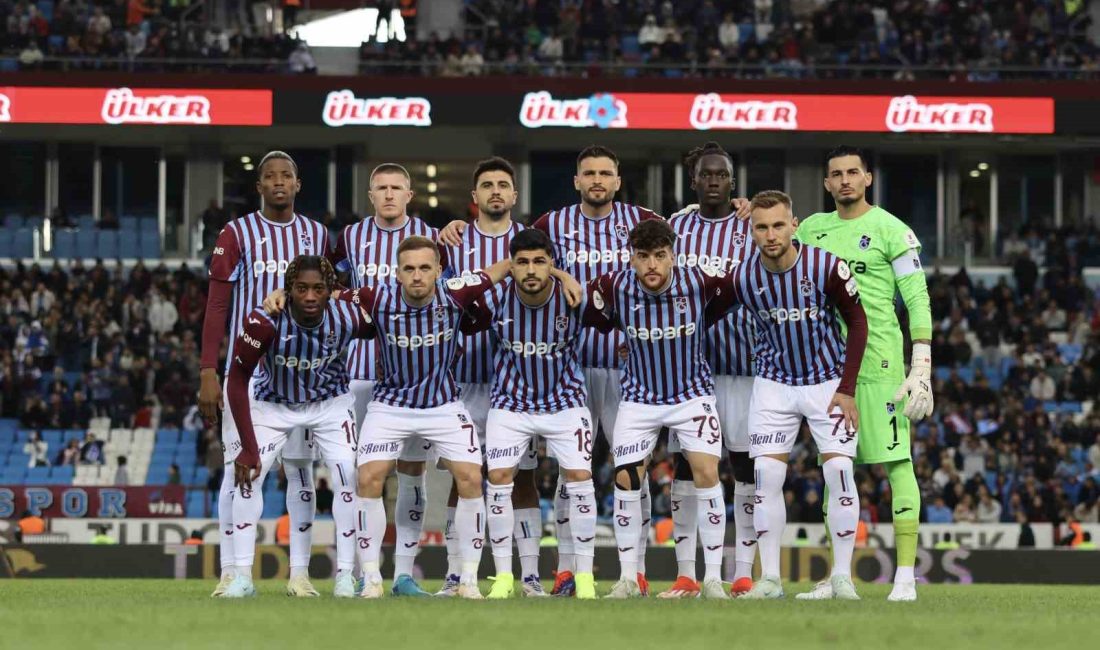 TRENDYOL SÜPER LİG'İN 9. HAFTASINDA TRABZONSPOR EVİNDE RAMS BAŞAKŞEHİR İLE