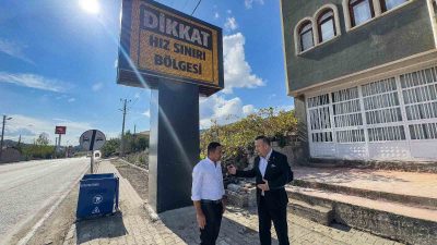 TURHAL BELEDİYESİ, TURHAL-ZİLE YOLUNDA KAZALARIN ÖNLENMESİ İÇİN LED EKRANLI UYARI