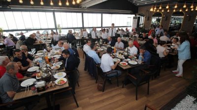 TÜRK TELEKOM SAMSUN BÖLGE MÜDÜRLÜĞÜ, EMEKLİ ÇALIŞANLARINI YEMEKTE AĞIRLADI.