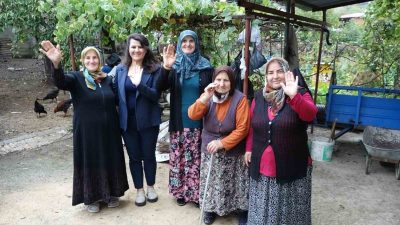 ATAKUM BELEDİYESİ KIRSAL HİZMETLER MÜDÜRLÜĞÜ EKİPLERİ, KENT SINIRLARI İÇERİSİNDE GEÇİMİNİ