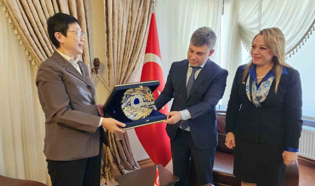 SİNGAPUR DEVLETİ ANKARA BÜYÜKELÇİSİ Lİ PENG KOK VE DİPLOMATLARI TÜRKİYE
