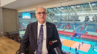 TÜRKİYE VOLEYBOL FEDERASYONU BAŞKANI MEHMET AKİF ÜSTÜNDAĞ
