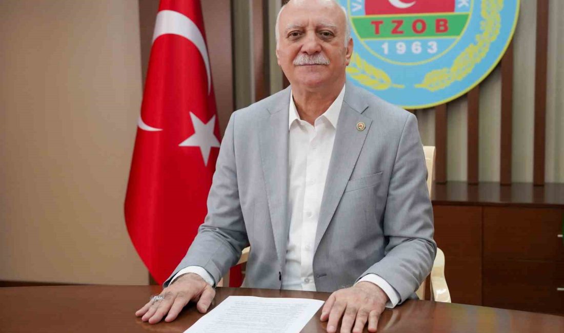 TÜRKİYE ZİRAAT ODALARI BİRLİĞİ (TZOB) GENEL BAŞKANI ŞEMSİ BAYRAKTAR, “KIRSAL