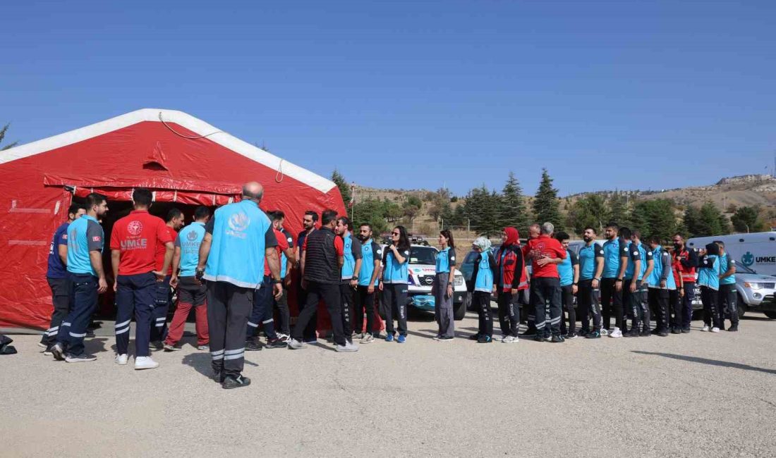 ELAZIĞ VE MALATYA İL SAĞLIK MÜDÜRLÜKLERİNE BAĞLI ULUSAL MEDİKAL KURTARMA
