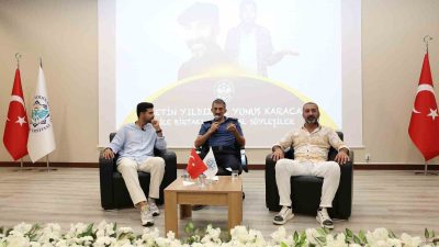 ALANYA ALAADDİN KEYKUBAT ÜNİVERSİTESİNDE (ALKÜ) DÜZENLENEN SÖYLEŞİDE ÖĞRENCİLERLE BULUŞAN ÜNLÜ