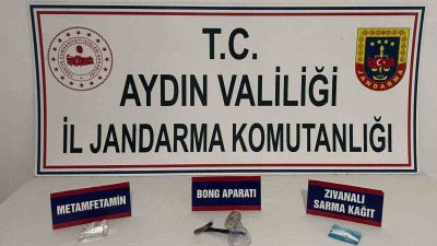 AYDIN'IN KUŞADASI İLÇESİNDE JANDARMA EKİPLERİ TARAFINDAN YAPILAN ÇALIŞMALAR KAPSAMINDA ŞÜPHE