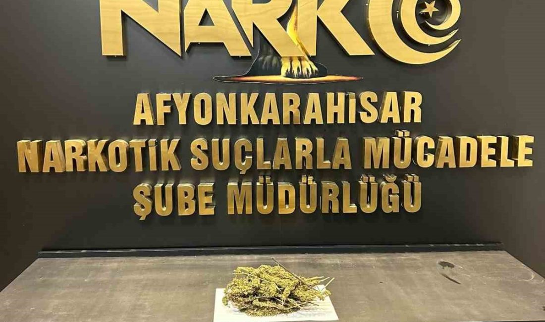 FYONKARAHİSAR’DA POLİS TARAFINDAN GERÇEKLEŞTİRİLEN OPERASYONDA 98.5 GRAM UYUŞTURUCU İLE 17