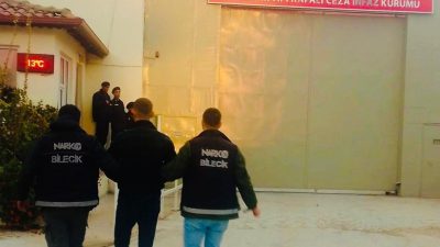 1 ŞÜPHELİ TUTUKLANARAK BİLECİK M TİPİ KAPALI CEZAEVİ’NE TESLİM EDİLDİ.