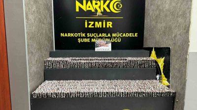 İL DIŞINDAN İZMİR'E YÜKLÜ MİKTARDA UYUŞTURUCU MADDE GETİRECEĞİ BELİRLENEN UYUŞTURUCU