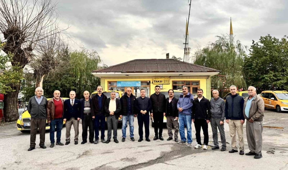 VALİ AYDOĞDU, TAKSİ DURAĞININ MİSAFİRİ OLDU