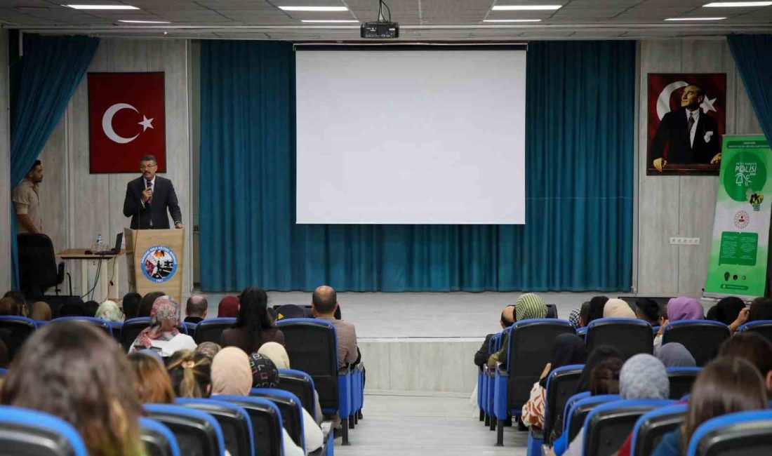 HAKKARİ VALİSİ ALİ ÇELİK, UYUŞTURUCU KULLANIMINA KARŞI TOPLUMUN HER KESİMİNİN